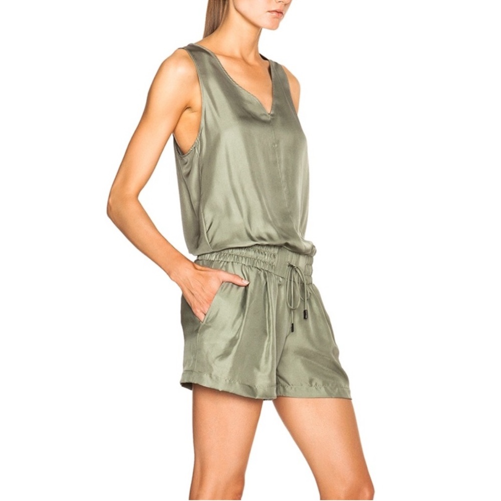 Rag & Bone Green Romper